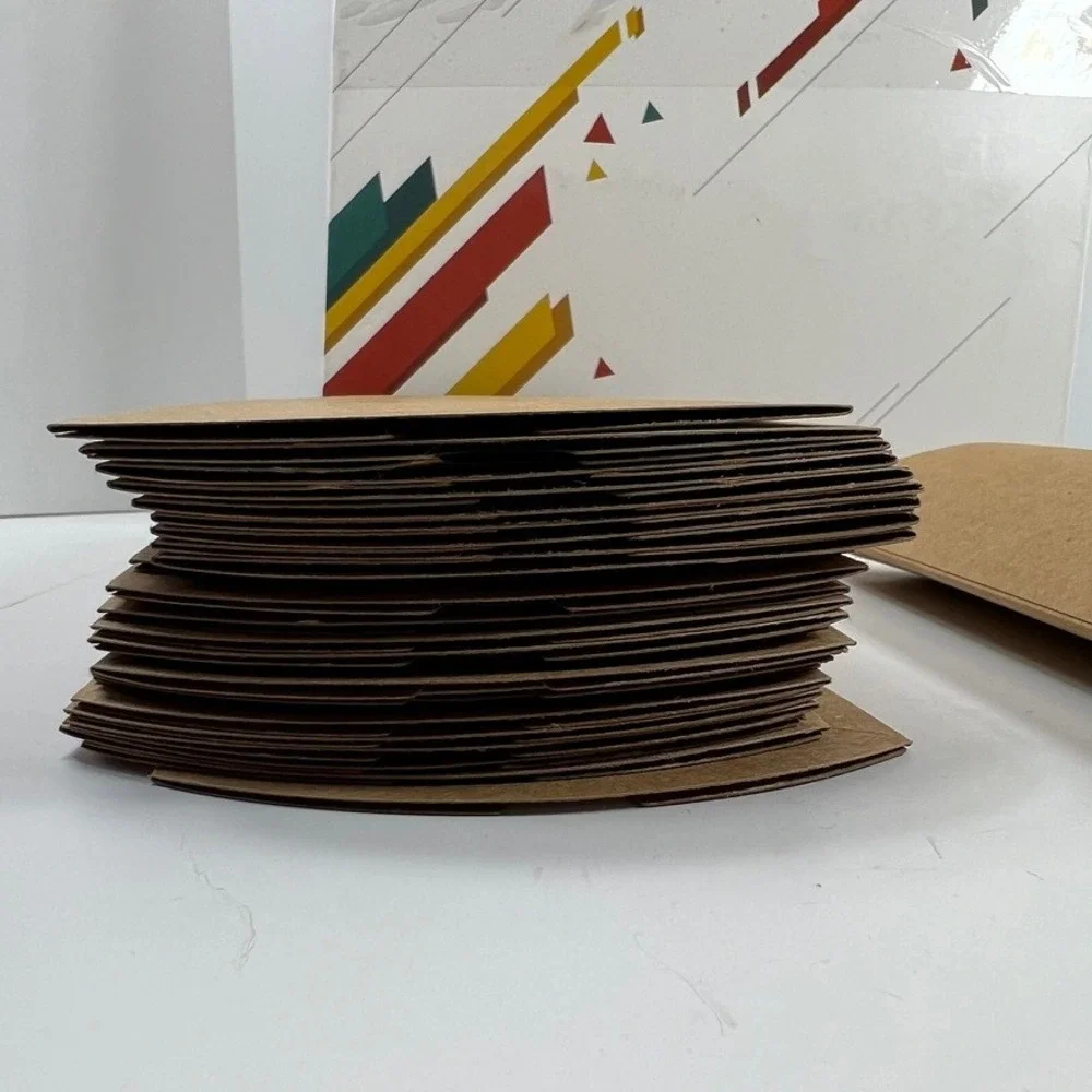 Mr. Pen Pillow Box 25 x 5 Count Brown Kraft Paper Small Gift Packaging